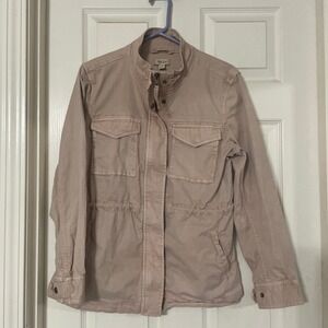 Style Co Utility Jacket Blush Pink Utility‎ Jacket Women Size M